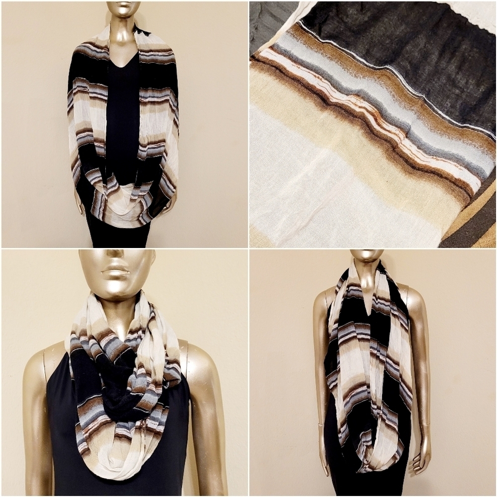 SET OF 4 SCARVES - Picture 3 of 16